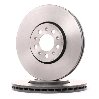 Kuva BREMBO COATED DISC LINE 09.7010.21 Jarrulevyt 288 25 5 tuuletettu sisältä pinnoitettu hiiliteräs Ruuveilla VOLKSWAGEN: Golf 4, 4 Variant
