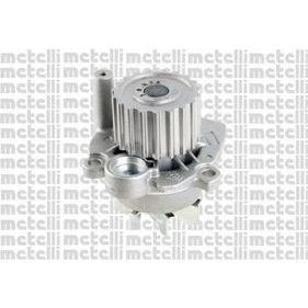 Kuva METELLI 24 0875 Vesipumppu 19 Tiivisterenkaalla Mekaaninen Teräslevy 56,1 Hammashihnavedolle SKODA: Fabia I Hatchback, VOLKSWAGEN: Polo IV Hatchback