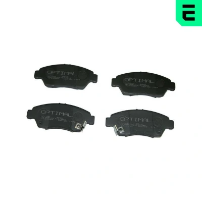 Kuva OPTIMAL BP 09815 Jarrupalat Etuakseli akustisella kulumavaroittimella HONDA: CIVIC 7 Hatchback, 8, CRX 3