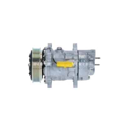 Kuva NRF 32217 Ilmastoinnin Kompressori SD6V12 12 PAG 46 kompressoriöljyllä, Tiivisterenkaalla PEUGEOT: 307 Hatchback, 206 Hatchback