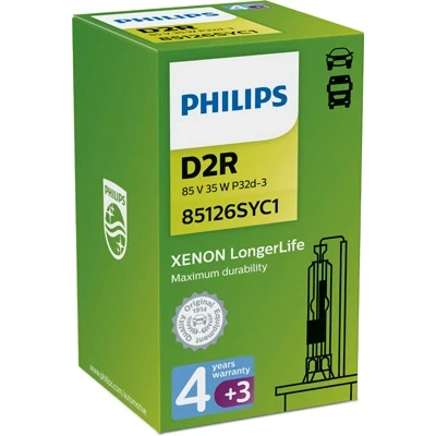 Kuva Xenonlamppu PHILIPS Xenon LongerLife D2r P32d 3 HONDA, VOLVO, SUBARU, MITSUBISHI, NISSAN, CITROËN, MINI, MERCEDES BENZ, FIAT, LEXUS, AUDI, PEUGEOT