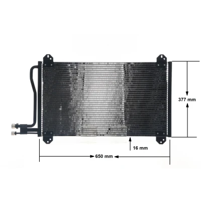 Kuva MAHLE ORIGINAL AC 207 000S Ilmastoinnin Lauhdutin ilman vedenerotinta 630 MERCEDES BENZ: Sprinter 3 T Van, 4 Bussi