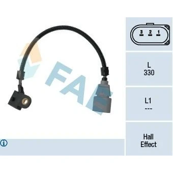 Kuva Tunnistin, nokka akselin ajoitus Audi, Seat, Skoda, Vw OE 03G 957 147 B, 147, 045 D