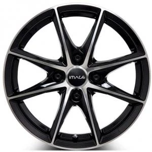 Kuva Image Comet Gloss Black Polished 6x15 4/108 ET23 B65.1