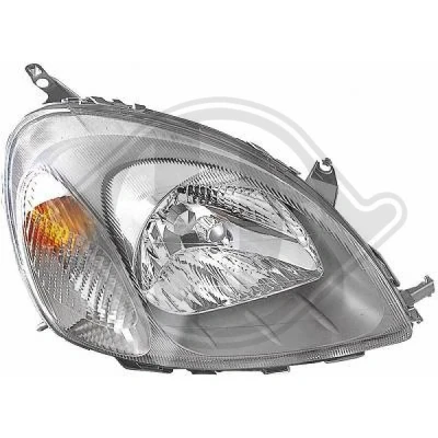 Kuva DIEDERICHS 6605980 Ajovaloumpio Oikea H4, P21W, W5W TOYOTA: Yaris I Hatchback