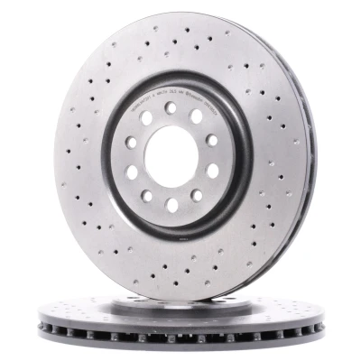 Kuva BREMBO XTRA LINE 09.9365.2X Jarrulevyt 330 28 5 rei&#039;itetty/tuuletettu sisältä pinnoitettu hiiliteräs ALFA ROMEO: 159 Sedan, Sportwagon