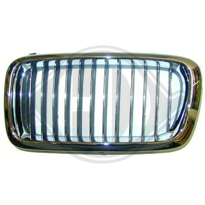 Kuva DIEDERICHS 1242041 Etusäleikkö Vasen Kromi/musta BMW: 7