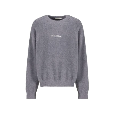 Kuva Another Cotton Lab Chest Logo Mohair Neule harmaa