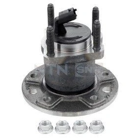 Kuva SNR R153.49 Pyöränlaakerit sisäänrakennetulla magneetti sensorirenkaalla 140 OPEL: Astra H Caravan, G CC, Zafira B