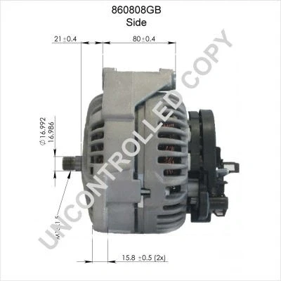 Kuva PRESTOLITE ELECTRIC 861039 Starttimoottori 24 4 10 RENAULT TRUCKS: C, Premium