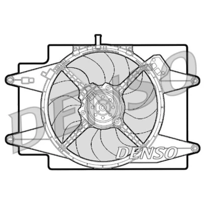 Kuva DENSO DER01001 Jäähdyttimen Tuuletin 384 12 470