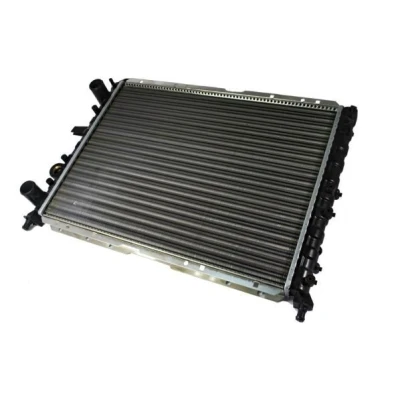 Kuva THERMOTEC D7F013TT Jäähdytin Alumiini, Muovi 497 375 25 Käsivaihteisto Jäähdytysrivat mekaan. kiinnitetyt