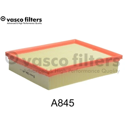 Kuva DAVID VASCO A845 Ilmansuodatin 58mm 232mm 285mm suorakulmainen (rectangular) Suodatinpanos VOLKSWAGEN: Polo V Hatchback, SEAT: Toledo 4