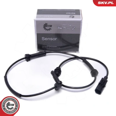 Kuva ESEN SKV 06SKV438 ABS Anturi etuakseli molemminpuoleinen 2 730 815 Musta Muovi FIAT: Linea