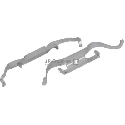 Kuva JP GROUP 1163650910 Tarvikesarja, Jarrupala Etuakseli VOLKSWAGEN: Touareg I, PEUGEOT: 308 SW 2, II Hatchback, SEAT: Alhambra I