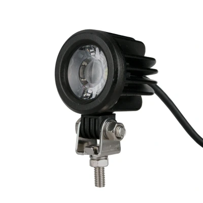 Kuva TECH WLC22 Kaukovalo Laakeripukissa LED musta Läpinäkyvä Pyöreä 12, 24, 32V Työvalolle (LED)
