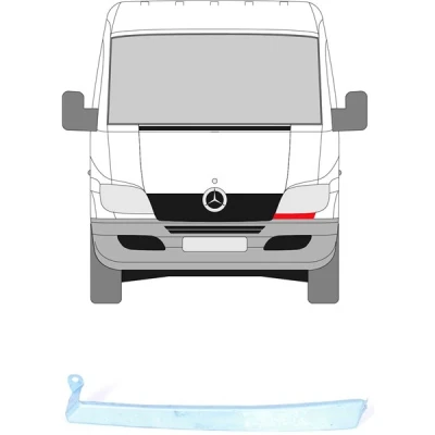 Kuva Ajovalolista, Vasen MERCEDES BENZ OE 901 637 0240, A 0240