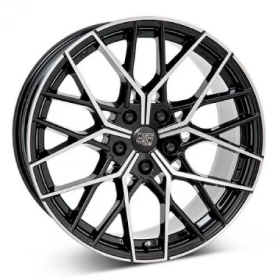 Kuva MSW 74 Black/Polished 10/19 5/112 ET461 B66