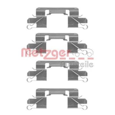 Kuva METZGER 109 1769 Tarvikesarja, Jarrupala NISSAN: Leaf I, NP300 Navara Pick up, Pathfinder 3, MITSUBISHI: L200 / Triton IV up