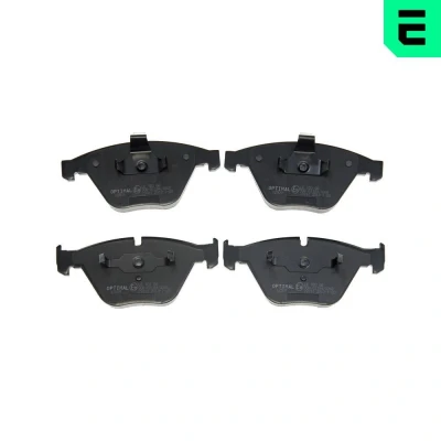 Kuva OPTIMAL BP 12509 Jarrupalat Etuakseli Kulumisenilmaisemelle, Ilman kulumisenilmaisinta BMW: 3 Touring, Coupe, Sedan