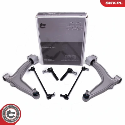 Kuva Tukivarsisarja, pyörien tuenta, Etuakseli FIAT CROMA, OPEL SIGNUM Halvkombi, VECTRA C, C GTS, Kombi, SAAB 9 3 Cabriolet, Kombi