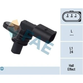 Kuva Tunnistin, nokka akselin ajoitus Audi, Seat, Skoda, Vw OE 036 907 601 A, B, C