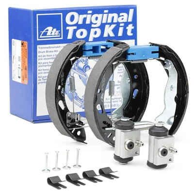Kuva ATE Original TopKit 03.0520 7619.3 Jarrukenkäsarja, Rumpujarru Pyörän jarrun sylinterillä, Tarvikkeilla FORD: FIESTA 6
