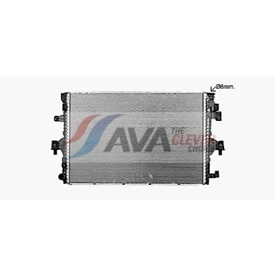 Kuva PRASCO VN2436 Jäähdytin Alumiini 710 471 26 Jäähdytysrivat juotetut VOLKSWAGEN: Transporter 6, 6 Bus