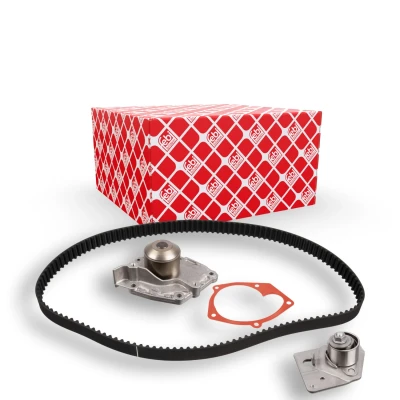 Kuva FEBI BILSTEIN 45103 Vesipumppu + Jakohihnasarja Vesipumpulla 132 RENAULT: LAGUNA 2, 2 Grandtour, ESPACE 4, VOLVO: S40 I, V40 Farmari