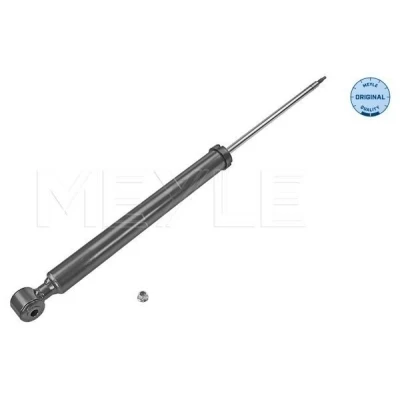 Kuva MEYLE 726 725 0023 Iskunvaimentimet Taka akseli Kaasupaine Kaksiputki Teleskooppi iskunvaimentaja Tappi ylhäällä, Silmukka alhaalla ORIGINAL Quality