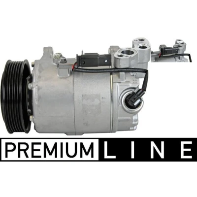 Kuva MAHLE ORIGINAL ACP 1383 000P Ilmastoinnin Kompressori 6VS14e 12 PAG 46 SP A2 R 1234yf, 134a ilman magneettikytkintä öljynpäästöruuvia BMW: X1