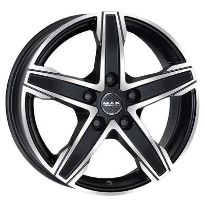 Kuva MAK King5 Black Machined Face 7,5x17 5/112 ET51 B66