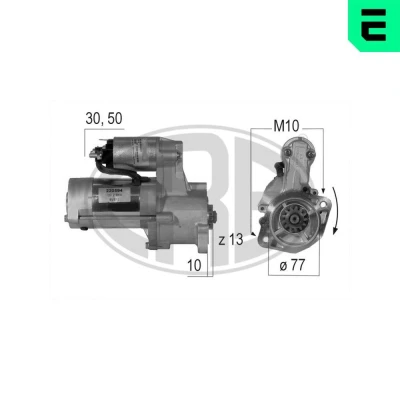 Kuva ERA 220594A Starttimoottori 12 2,2 13 MITSUBISHI: PAJERO 1, 2, 1 Canvas Top