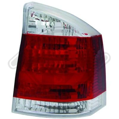 Kuva DIEDERICHS 1825190 Takavalot Oikea Punainen Ilman lampun kantaa OPEL: Vectra C CC, Sedan