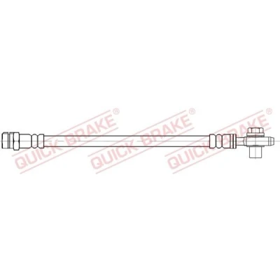 Kuva QUICK BRAKE 50.095X Jarruletku 255 M10x1 SKODA: Octavia 2 Combi, II Hatchback, Superb Farmari, VOLKSWAGEN: GOLF 6, Jetta 3