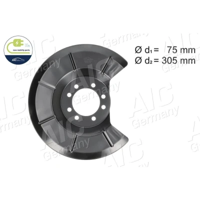 Kuva AIC 56410 Jarrukilpi Taka akseli, vasen, oikea VOLVO: V50, S40 II, C30, FORD: FOCUS 2, 2 Kombi, Cabriolet