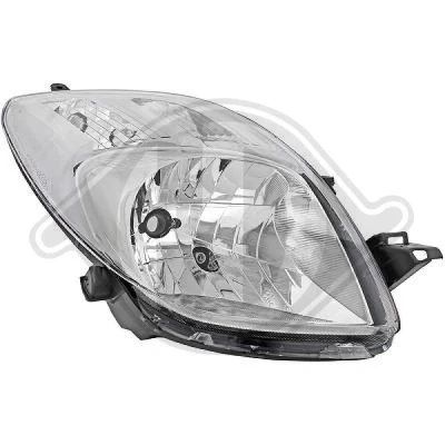 Kuva DIEDERICHS 6606980 Ajovaloumpio Oikea H4 TOYOTA: Yaris II Hatchback