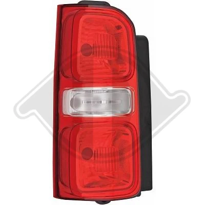 Kuva DIEDERICHS 4098091 Takavalot Vasen P21/5W, P21/4W, PY21W, P21W Ilman lampun kantaa TOYOTA: Proace II Van, Verso, PEUGEOT: Expert III Van