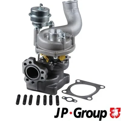 Kuva JP GROUP 1117402200 Turboahdin Bi turboahdin/välijäähdytin Oikea sis. tiivistesarjan AUDI: A4 B5 Sedan