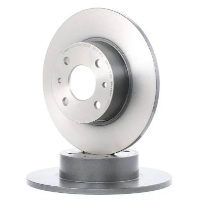 Kuva BREMBO COATED DISC LINE 08.3126.11 Jarrulevyt 251 10 4 täysi pinnoitettu Ruuveilla FIAT: BRAVO 2, Stilo Multi Wagon, Linea, LANCIA: DELTA 3