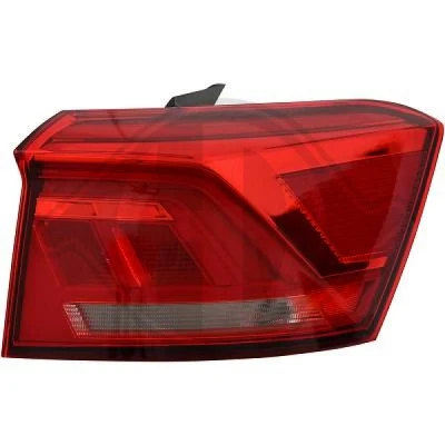 Kuva DIEDERICHS 2240894 Takavalot Oikea Uloin osa LED punainen/musta