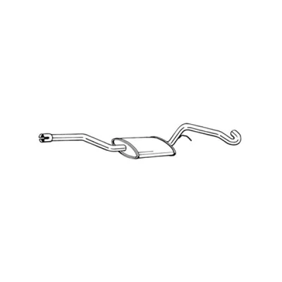 Kuva Keskiäänenvaimentaja FORD KUGA II, VAN II OE 1787296, 1838818, 1880513