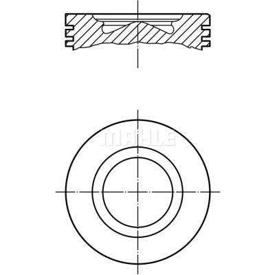 Kuva Mäntä MAHLE 007 PI 00170 000