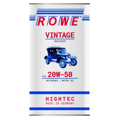 Kuva Rowe Hightec Vintage UNLEGIERT 20W 50 5l Moottoriöljy 20218 0050 99