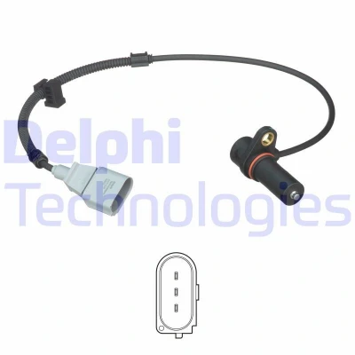 Kuva DELPHI SS11226 Kampiakselin Asentotunnistin 3 VOLKSWAGEN: Polo IV Hatchback, SKODA: Fabia I 1 Combi, SEAT: Ibiza
