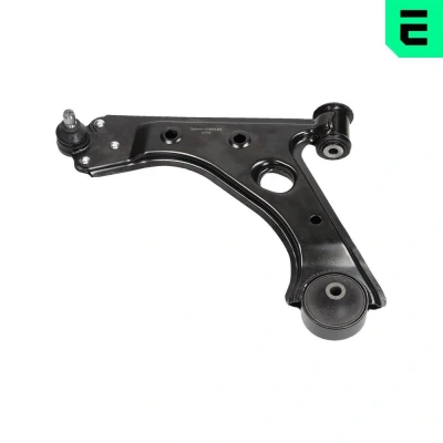 Kuva OPTIMAL G6 1119 Alatukivarsi Alapallo /pallonivelellä, Kumilaakerilla Vasen, Etuakseli Poikittaistukivarsi Teräslevy OPEL: Corsa D Hatchback