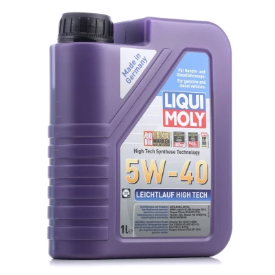 Kuva Liqui Moly Leichtlauf High Tech 5W 40 1l Moottoriöljy 2327 VOLKSWAGEN: Transporter 5, Multivan 5 (7HM, Passat B6 Variant, BMW: 1 Coupe, 3 Sedan