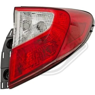 Kuva DIEDERICHS 6642092 Takavalot Oikea WY21W, LED