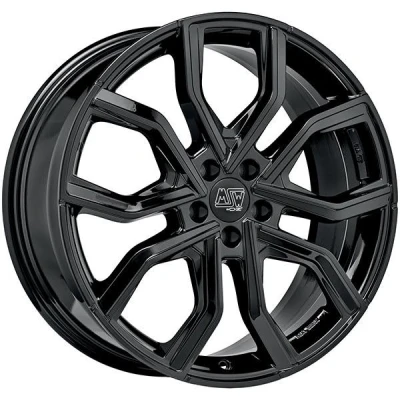 Kuva MSW 41 Gloss Black Polished 9x20 5/130 ET50 B71.6