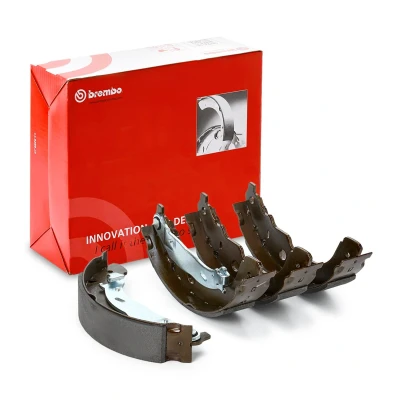 Kuva BREMBO S 61 528 Jarrukengät 229 42 Seisontajarrukahvalla PEUGEOT: 207 Hatchback, 208 I CITROËN: C3 II